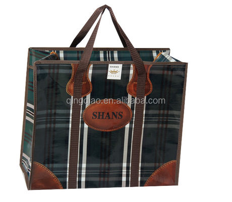 qualità  hot  sell   pp woven  colorful  shopping  bag  lamination fabbrica