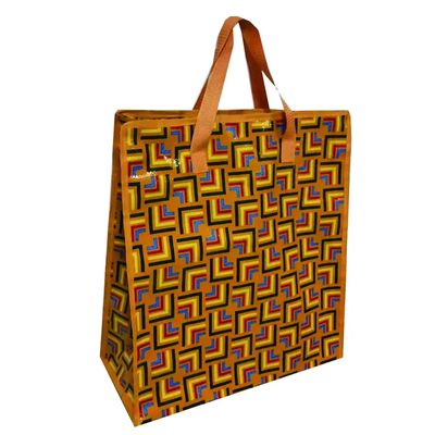 qualità  Customized Logo Printing Laminated Woven Bags Strong Durability Tote Bag fabbrica
