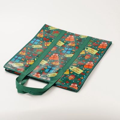 PP Non tessuto sacchetto Non tessuto alimentare Tote laminato Logo personalizzato