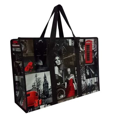 Tasse da shopping stampate su misura non tessute Tasse da shopping non tessute