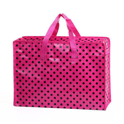 sacchetto da shopping in ppp di design colorato stampato e laminato riciclabile
