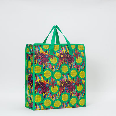 Nigeria stampato con pacchetto di shopping in pp tessuto grande borsa per lo shopping