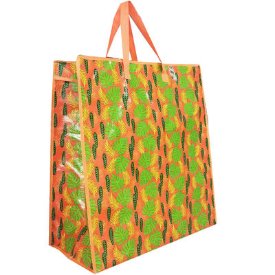 Immagine personalizzata Borse per alimentari non tessute Borsa laminata per lo shopping PP eco-friendly non tessuta