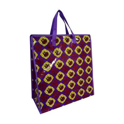 Prodotti alimentari Borse da spesa non tessute polieseriche laminate Borsa da spesa riutilizzabile tessuta