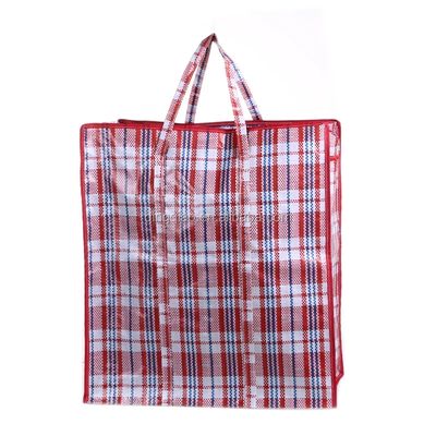 Borsa da spesa tessuta a superficie liscia PP per i requisiti di imballaggio personalizzati