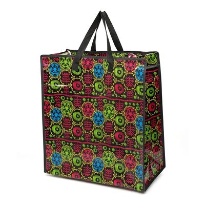 Sacchetti di tote impermeabili riutilizzabili con disegno personalizzato laminazione lucida/matta forte durata