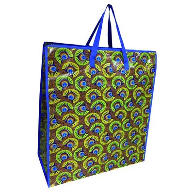 Sacchetti Pp impermeabili eco-friendly riutilizzabili con logo personalizzato e chiusura a zip impermeabile