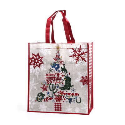 Ecofriendly Double Handle PP Woven Tote Bag Lavabile con capacità di 20 kg