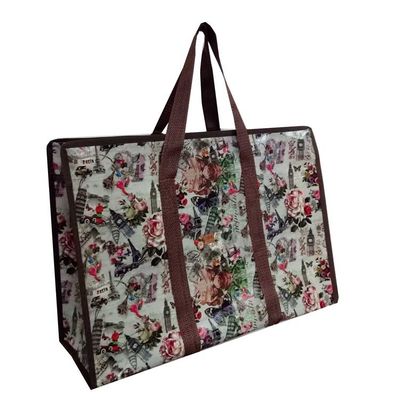 Logo o design personalizzato Sacchetti da shopping riciclati per lo shopping eco-friendly