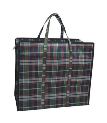 180 GSM Regolabile Strap Shopping Canvas Tote Bag / Canvas Zip Bag Con Chiusura Zipper