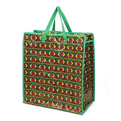 Borsa da shopping Pp pieghevole e resistente con maniglia personalizzata