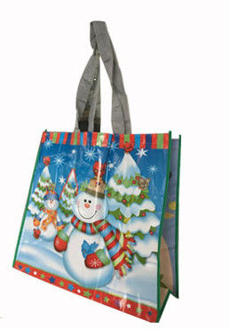 Borsa da shopping in pp riutilizzabile personalizzata con inchiostro di stampa eco-compatibile