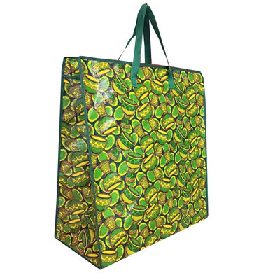 Borsa di trasporto forte personalizzata con maniglia di nylon impermeabile polipropilene tessuto laminato