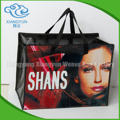 Borsa da shopping laminata pieghevole materiale eco-compatibile riutilizzabile