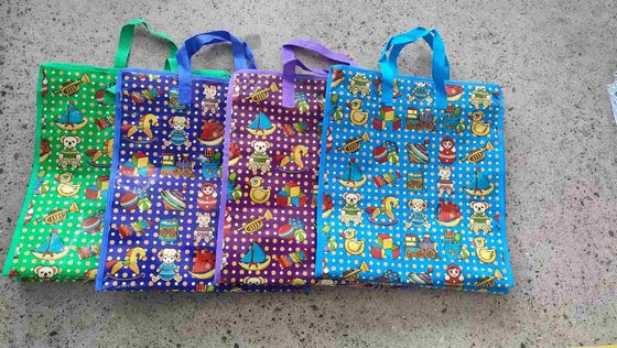 Borse da shopping riutilizzabili per viaggi e riciclate Logo o disegno personalizzato