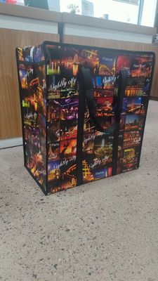 Sacchetti di tessuto laminato durevoli per verdure riutilizzabili e riciclabili a lunga durata